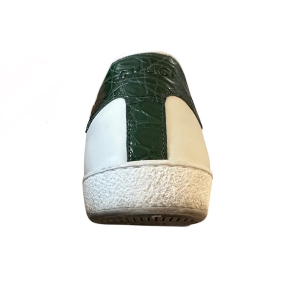 Gucci Ace Sneakers for Men White with Green and Red Stripes - Picture 12 of 15